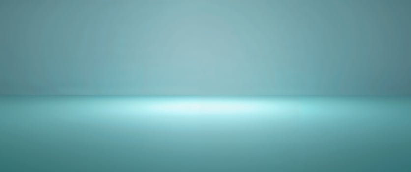 Soft Teal to Sky Blue Gradient Lighting Effect. photo