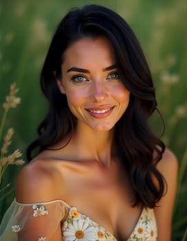 Daisy Embroidered Elegance photo