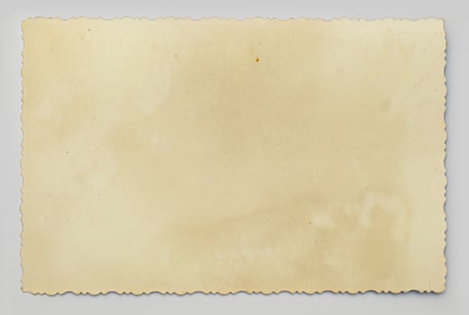old photo paper, blank empty old paper