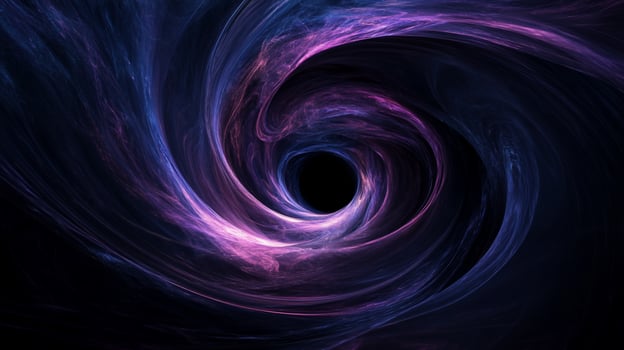 Abstract swirling vortex of cosmic energy photo