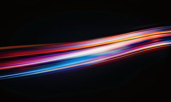 Abstract light streaks photo