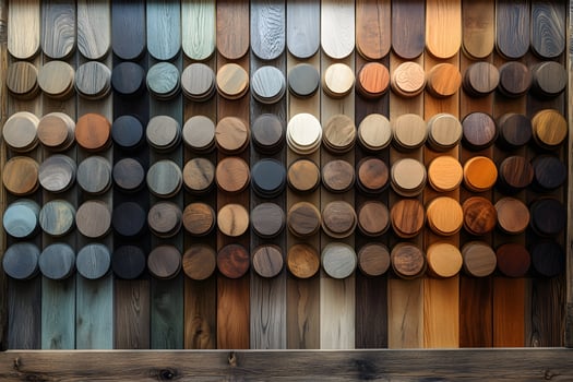 Variety of Wood Textures and Colors Display for Design Inspiration and Material Selection photo