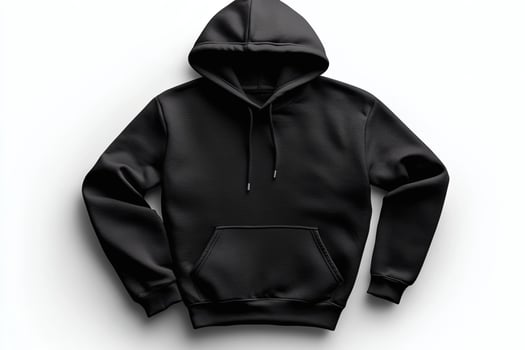 Versatile black hoodie perfect for casual outings and cozy days indoors. photo