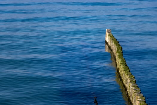 Breakwater on the Baltic Sea Zelenogradsk photo