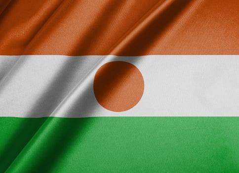 National flag of Niger High resolution photo