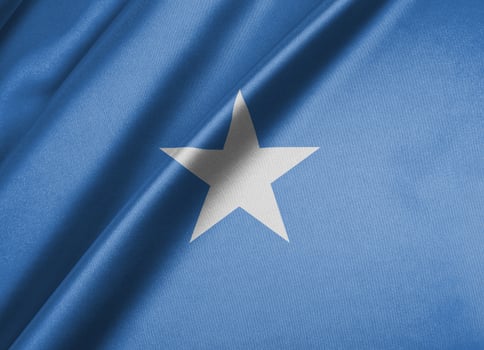 National flag of Somalia High resolution photo