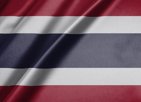 National flag of Thailand High resolution photo