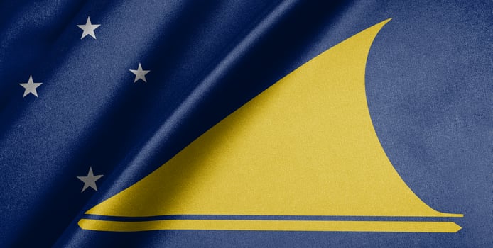 National flag of Tokelau High resolution photo