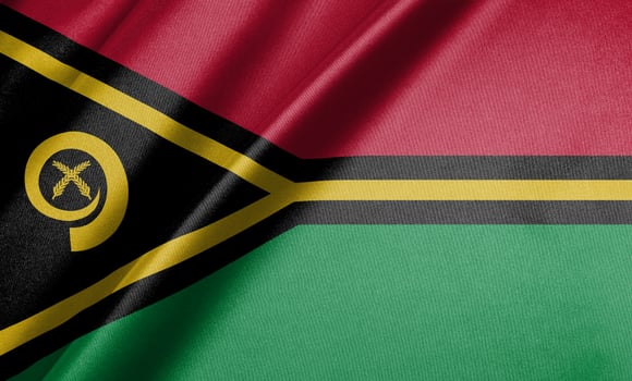 National flag of Vanuatu High resolution photo