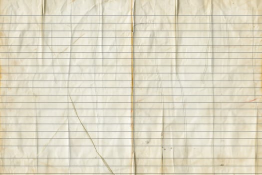 Old paper with lines and a blank page photo