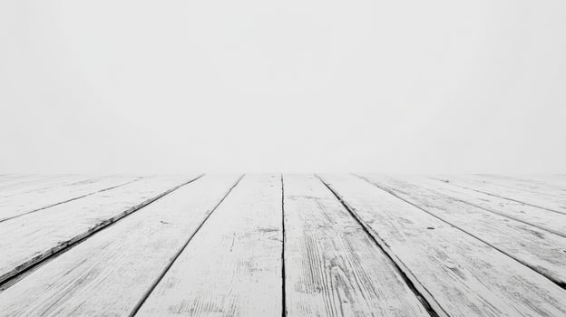 Empty White Wooden Planks Background for Product Mockups and Presentations photo