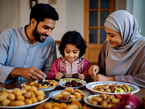 Family Iftar Dinner photo