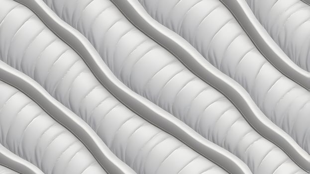 A white and gray pattern of wavy lines photo