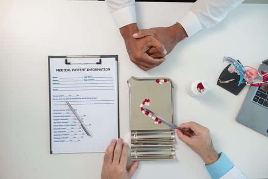 Medical insurance forms photo