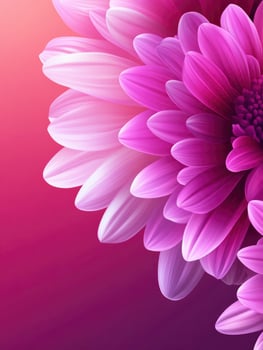 Close-up of Pink Flower Petals with Soft Gradient Background Texture photo