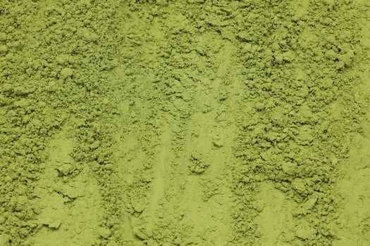 matcha powder texture background stock photo