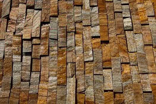 Close-Up of Unique Stone Formations Creating an Artistic Effect photo