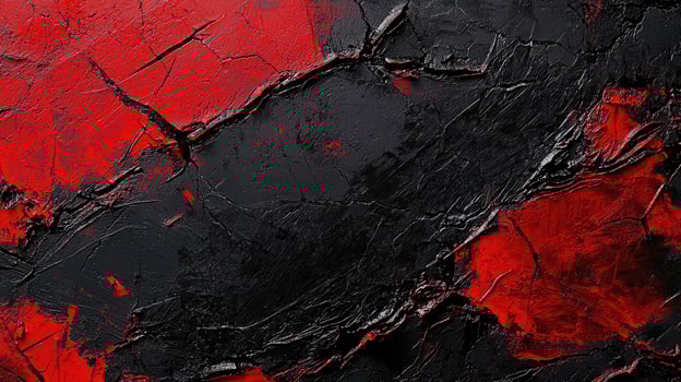 Red And Black Painting Texture for background photo
