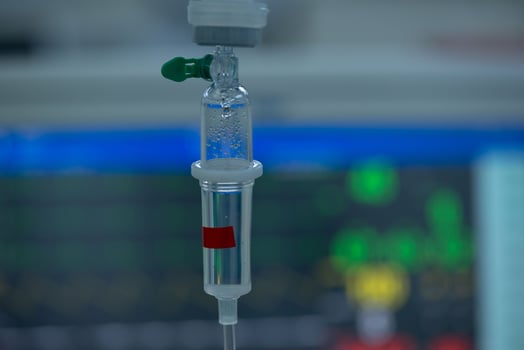 IV Drip with Medical Monitor Background photo