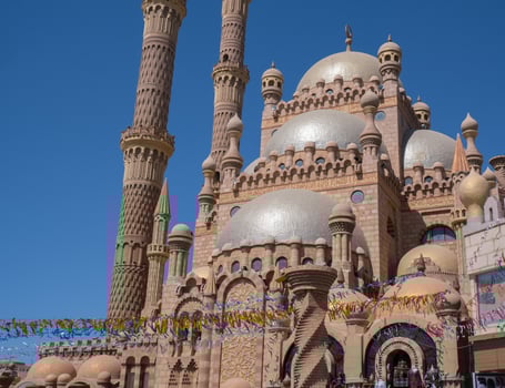 Al-Mustafa Mosque in the Old City of Sharm el-Sheikh, Egypt. photo