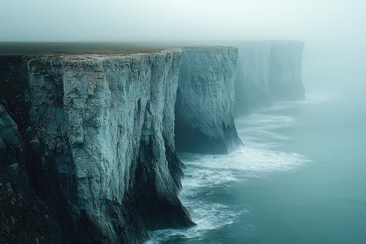 Dramatic Coastal Cliffs photo