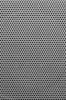 Closeup of a metal grid. background. photo