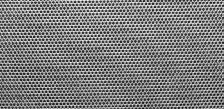 Closeup of a metal grid. background photo