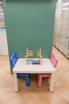 Baby Toys place In Hospital To Attract Baby's Attention photo