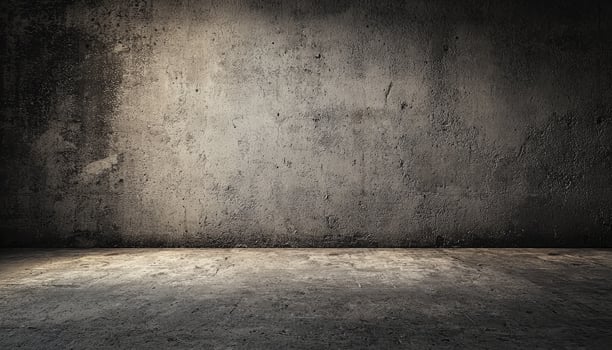 White Grungy Concrete Wall and Floor Background photo