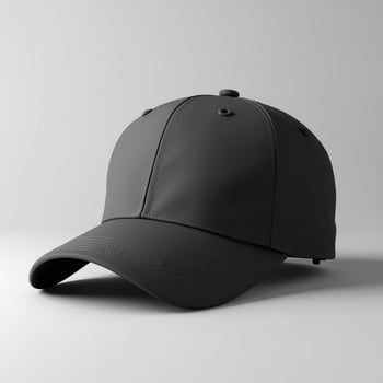 a baseball cap is shown on a white background photo