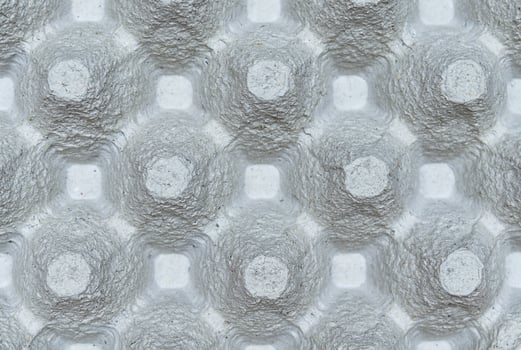 Tray from rough paper background photo