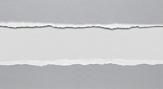 Torn Grey And White Paper Layers Creating Abstract Texture And Separation 2 photo