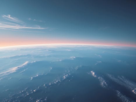 The earth from space photo