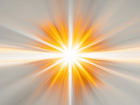 Abstract background bright orange yellow light burst center Blur overlay Lens photo