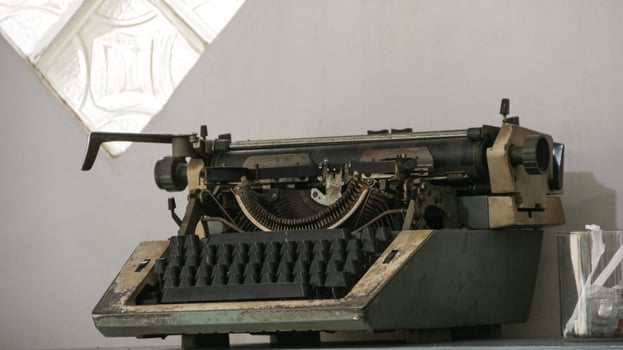 Vintage Typewriter Machine photo