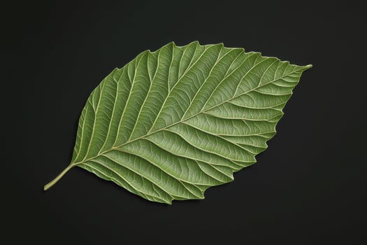 Cottonwood Leaf - A heart-shaped leaf with serrated margins, broad and shimmer in the wind, turning a brilliant yellow in the fall photo