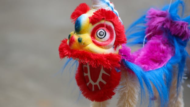 the Chinese new year souvenir. photo