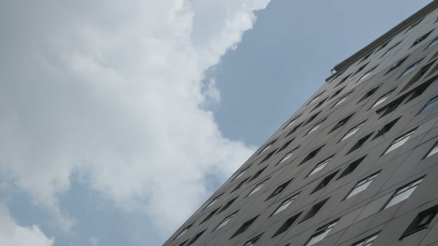 buildings, high-rise residential areas in the city photo