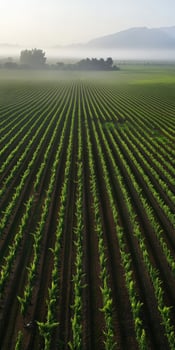 Vines thriving in vineyard photo