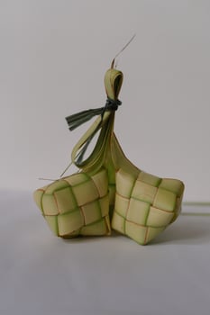 Ketupat Celebration Festive Delights Culinary Artistry Southeast Asia Tradition photo