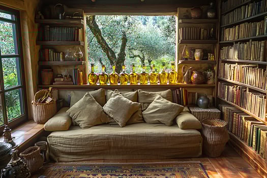 A couch in a room photo
