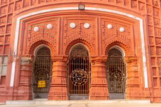 Entrance to an ancient kali temple photo