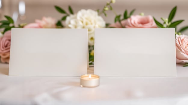 Wedding chair sign decoration ceremony white love card photo