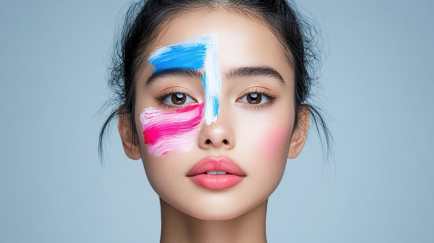 Beauty concept, makeup and fashion concept, makeup and fashion concept, makeup and fashion concept, photo