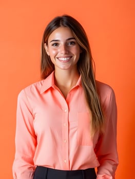 Portrait of a young smiling purchasing staff member photo