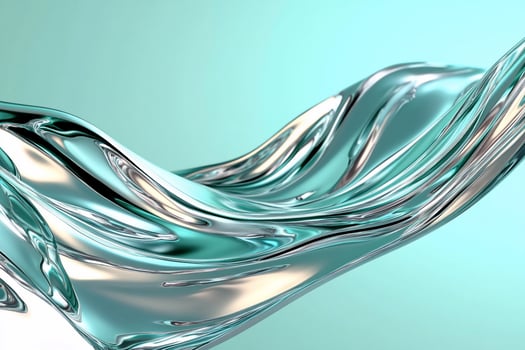 A wave of liquid flowing over a surface photo