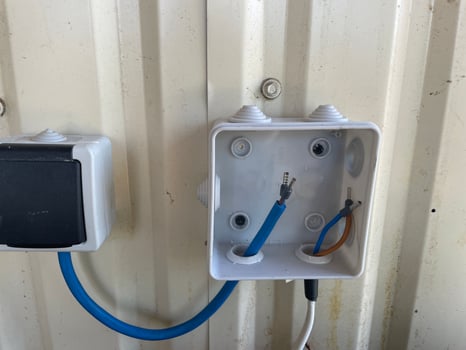 Electrical wiring assembly for cable installation 8 photo