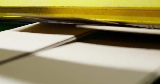 A stack of paper photo