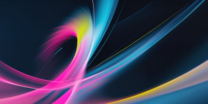Dynamic Abstract Design With Swirling Lines and Gradients photo