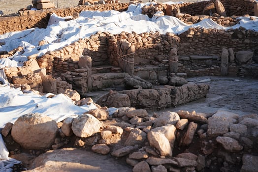 Karahan Tepe Archaeological site in Sanliurfa city Turkiye photo